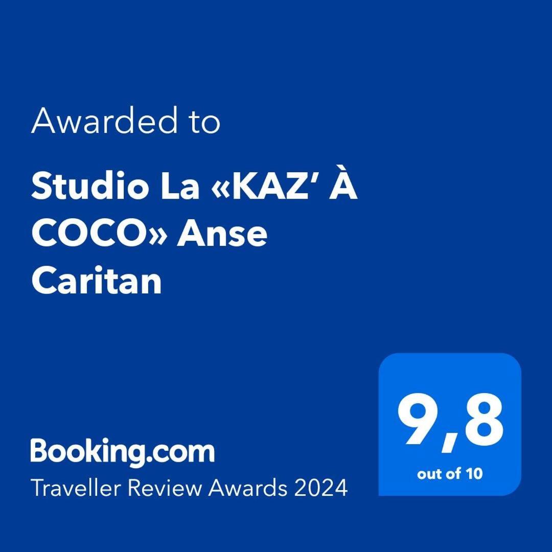 Studio La «Kaz' A Coco» Anse Caritan Sainte-Anne Eksteriør bilde